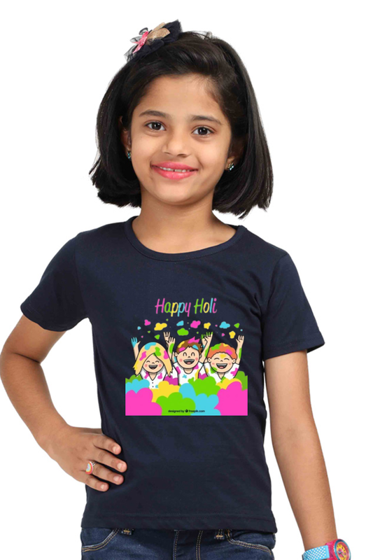 Girl's Classic Printed T-shirt