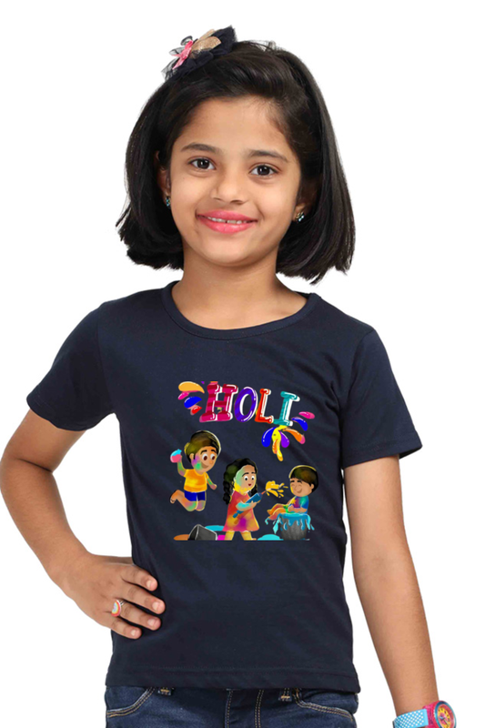 Girl's Classic Printed T-shirt